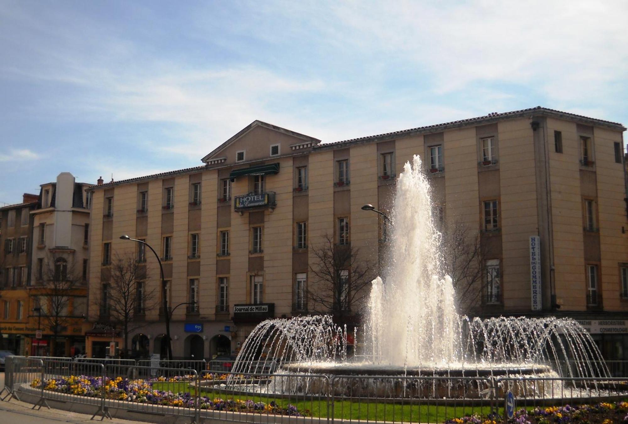 Hôtel du Commerce Millau Exterior foto